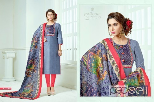  avc jimmiki kamaal cotton jacquard catalog suits at wholesale moq- 11pcs no singles price- rs650 each 0 