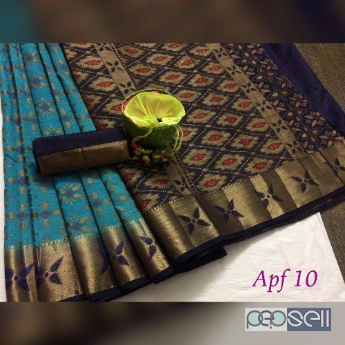 APF brand kicha silk sarees non catalog at wholesale price- rs800 each moq- 10pcs no singles or retail 4 