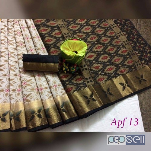 APF brand kicha silk sarees non catalog at wholesale price- rs800 each moq- 10pcs no singles or retail 5 