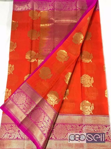 banarasi kora silk sarees non catalaog price- rs4500 each resellers welcome                                     3 
