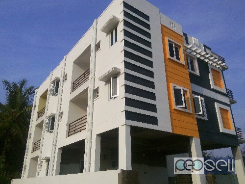  2 BHK East-facing semi furnished flat with carparking for immediate sale. 0 