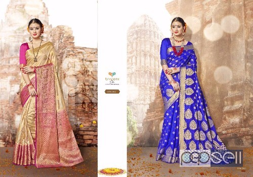 triveni lajjwanti banarasi silk sarees catalog at wholesale available 3 