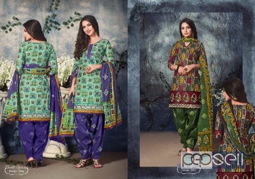  mayur batik vol5 cotton printed salwar kameez at wholesale moq- 15pcs no singles price- rs300 each 2 