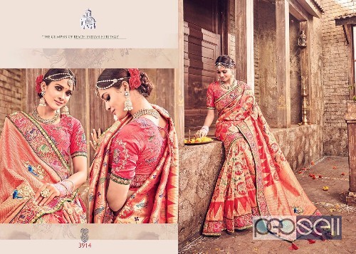  m n banarasi silk sarees designer catalog available at singles available price- rs4350 each singles available no of pcs- 15 1 