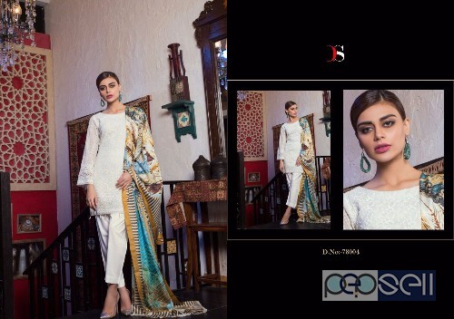 elegant deepsy arisha cotton satin pakistani suits with mal mal dupatta available 0 