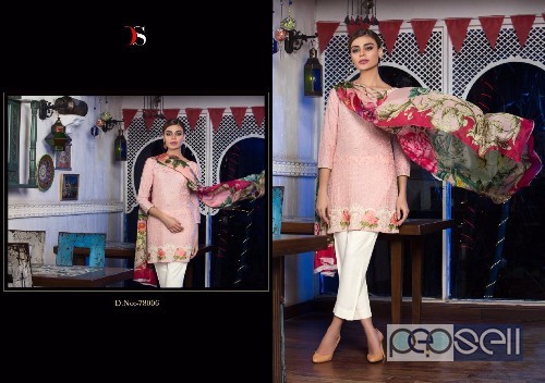 elegant deepsy arisha cotton satin pakistani suits with mal mal dupatta available 2 
