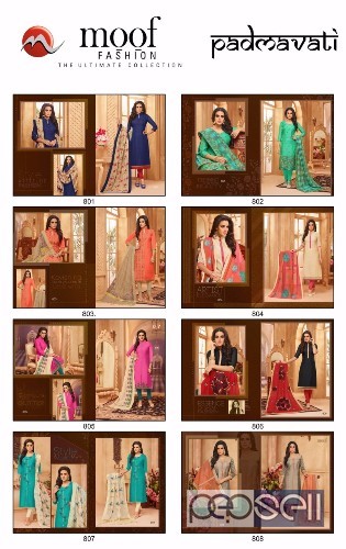 moof padmavati chanderi silk suits catalog at wholesale moq- 8pcs no singles price- rs600 each 0 