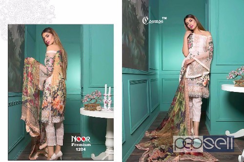 cosmos noor premium glace cotton suits catalog at wholesale  moq- 8pcs  no singles  price- rs870 each 1 