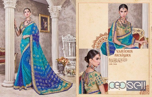 kessi bandhej vol6 bandhej georgette printed sarees catalog at wholesale  moq- 12pcs  no singles  price- rs1040 each 0 