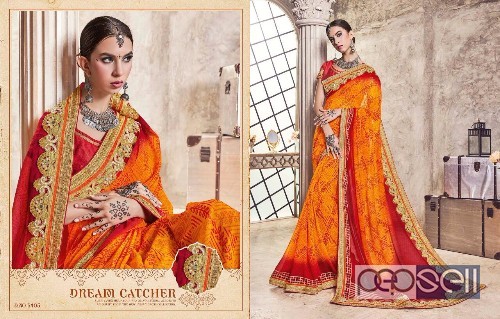 kessi bandhej vol6 bandhej georgette printed sarees catalog at wholesale  moq- 12pcs  no singles  price- rs1040 each 1 