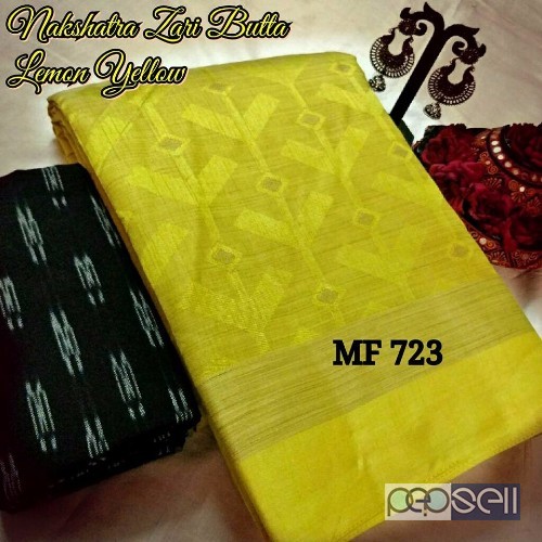 ​MF723 tussar silk sarees non catalog at wholesale available moq- 10pcs no singles or retail price- rs750 0 