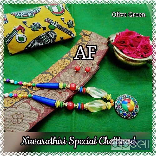 AF navrathri special chettinad sarees combo price- rs750 each moq- 10pcs no singles or retail 2 