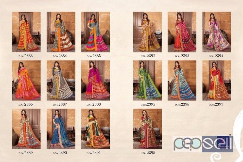 elegant shangrila kanjivaram silk vol 8 printed silk sarees with running blouse avaialble 1 
