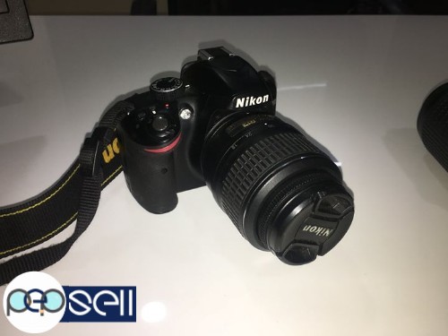 Nikon DSLR 3200 D with 18-50mm kit lens, 70-300 mm Lens, 50mm Prime lens 4 