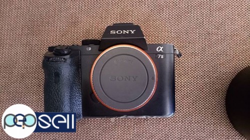 Sony alpha 7 mark 2 full frame camera with full frame 4 cine Lanses sale 1 