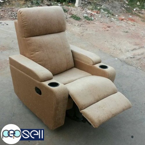 Customised recliners sofas with cupholders brand new ... 4 