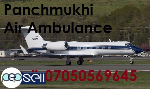 Panchmukhi Air Ambulance Service in Darbhanga with Medical Team 0 