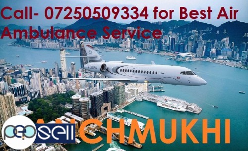 Panchmukhi Low-Cost Air Ambulance from Mumbai to Delhi 0 