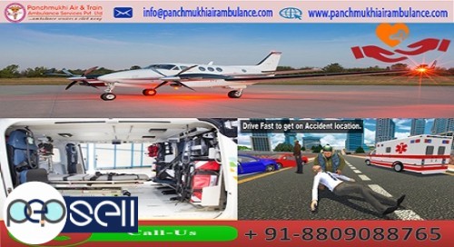 Get Advanced Charter Air Ambulance Service in Gorakhpur 0 