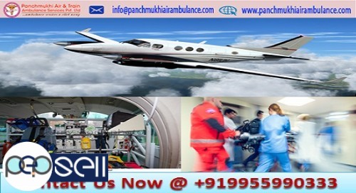 Panchmukhi Air Ambulance Service in Jabalpur with Doctor 0 