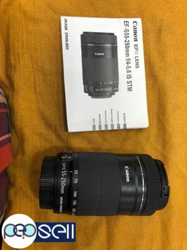 Canon 55-250 Is STM brand new lens 1 