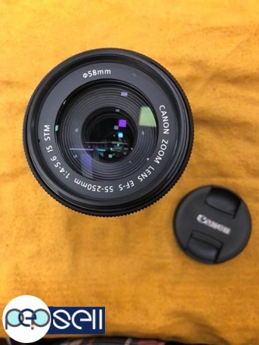 Canon 55-250 Is STM brand new lens 2 