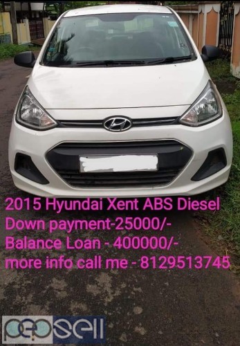 Hyundai Xcent for sale in Kerala. Loan arranged 0 