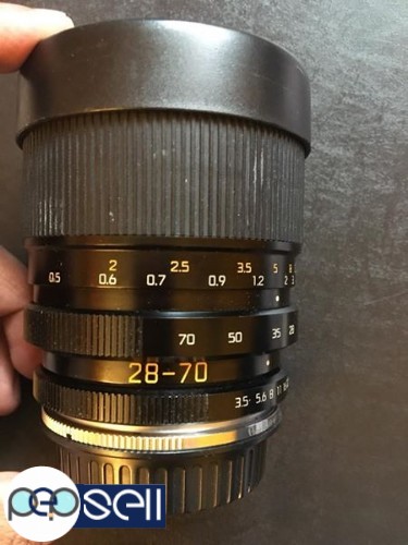 Leica 28 - 70 Vario Elmar f3.5 -4.5 Lens with Canon Adapter 5 