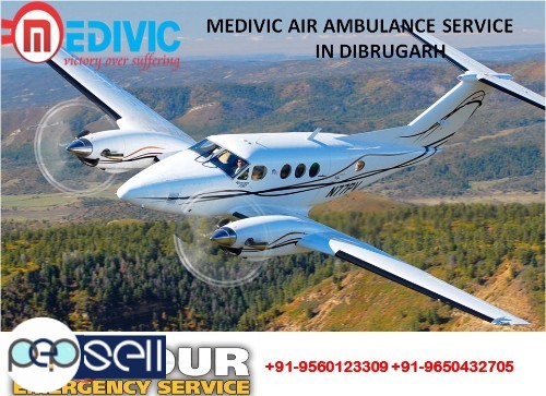 Take Exceptional Shifting by Medivic Air Ambulance in Dibrugarh 0 