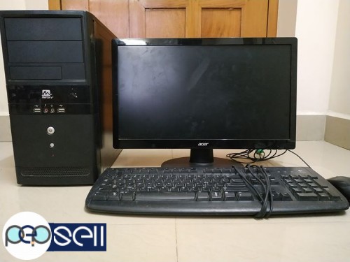 Used i5 computer for sale, full set system, 20 inch Acer led monitor 0 