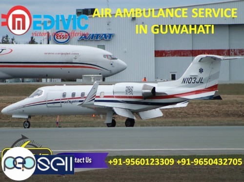 Premier Medivic Air Ambulance in Guwahati in Acute Situation 0 