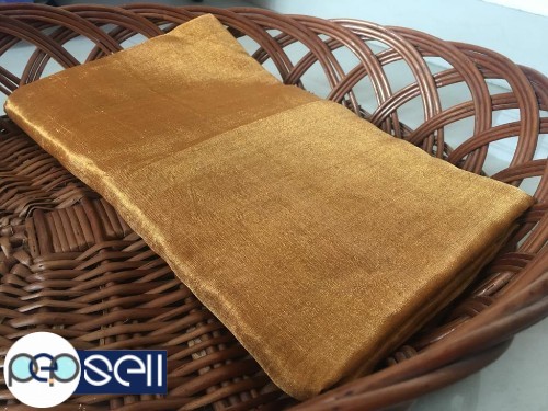 Uppada fully jery tissue handloom sarees  - Kerala Kochi Ernakulam 2 