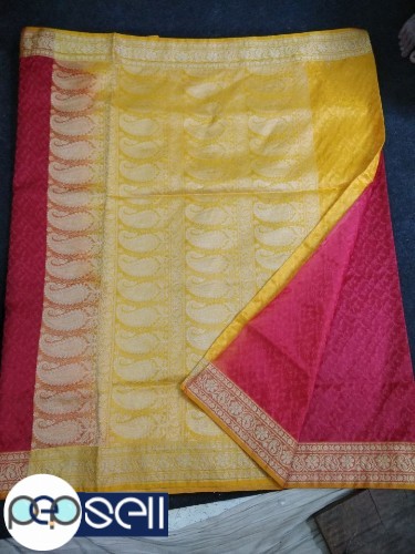 Banarasi Handloom fancy and stylish silk saree - Kerala Kochi Ernakulam 0 