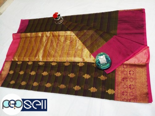 Banarasi Silk - fancy and exclusive kora mushlin soft and silk saree - Kerala Kochi Ernakulam 0 