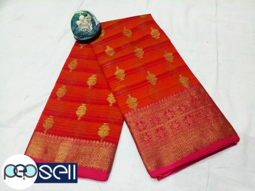 Banarasi Silk - fancy and exclusive kora mushlin soft and silk saree - Kerala Kochi Ernakulam 1 