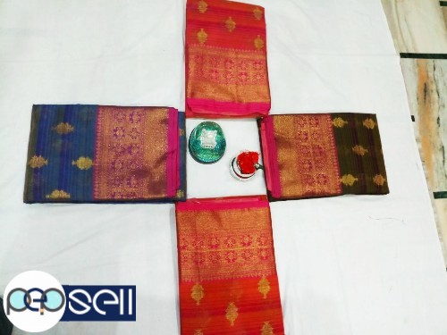 Banarasi Silk - fancy and exclusive kora mushlin soft and silk saree - Kerala Kochi Ernakulam 2 