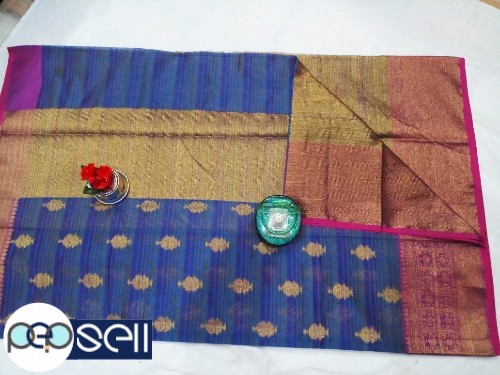 Banarasi Silk - fancy and exclusive kora mushlin soft and silk saree - Kerala Kochi Ernakulam 4 