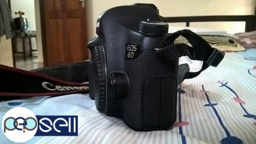 Canon 6D(Body) with 2batteries and Battery grip 3 