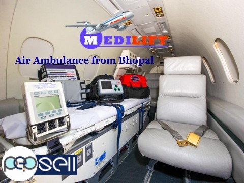 Get an Emergency Air Ambulance Services in Bhopal Anytime by Medilift 0 