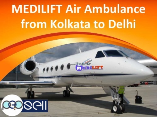 Book an Economical Fare Air Ambulance Service in Kolkata with MD Doctor 0 