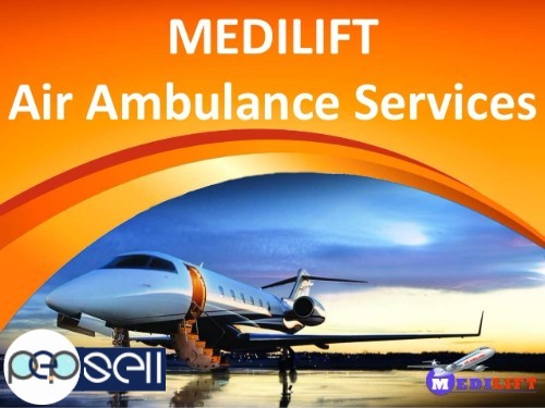 Book an Advanced Medical Support Air Ambulance in Kolkata Anytime  0 