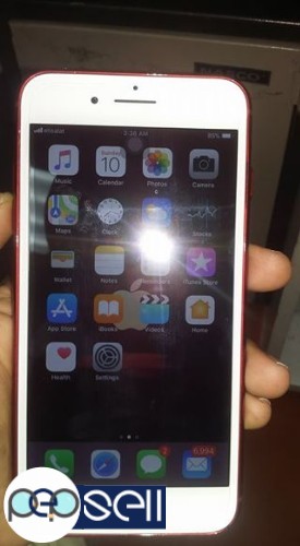 iPhone 7plus 128gb Red for sale at Dubai 2 