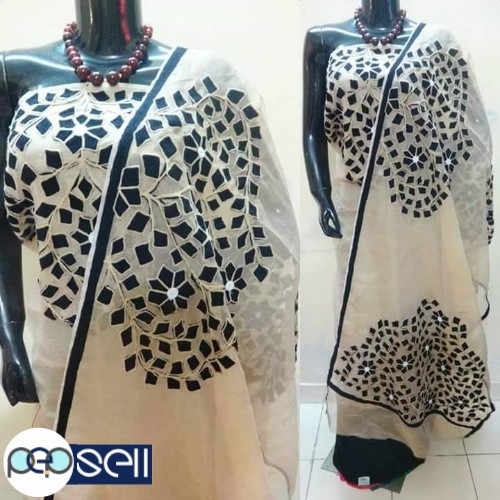 Supernet Ariwork churidhar suit material 1200 free shipping for sale in Kochi Ernakulam Kerala 3 