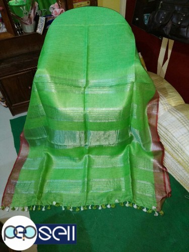 Linen Sarees for sale in Kochi Ernakulam Kerala 2 