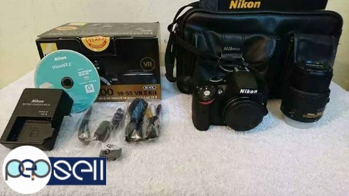 Nikon d3200 DSLR with lens 0 