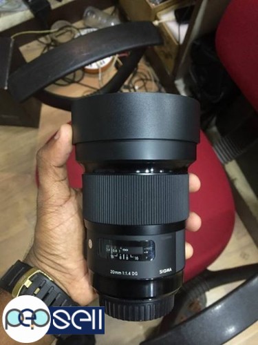 Sigma 20mm f/1.4 DG HSM Art Lens for Canon EF 0 