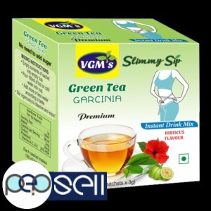 Buy Green Coffee, Green Tea with Lemon, Mint, Hibiscus Flavour : VGM 2 
