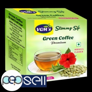 Buy Green Coffee, Green Tea with Lemon, Mint, Hibiscus Flavour : VGM 3 