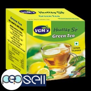 Buy Green Coffee, Green Tea with Lemon, Mint, Hibiscus Flavour : VGM 4 