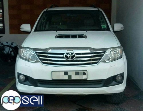 2012 Fortuner Automatic 2 wheel drive 1 lakh km Type 2 very good condition 0 